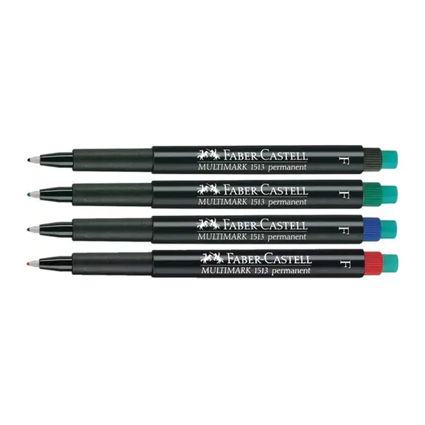 Marker permanent 0.6mm, varf F, Multimark Faber-Castell