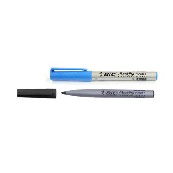 Marker permanent 1mm, varf subtire, Bic 1445