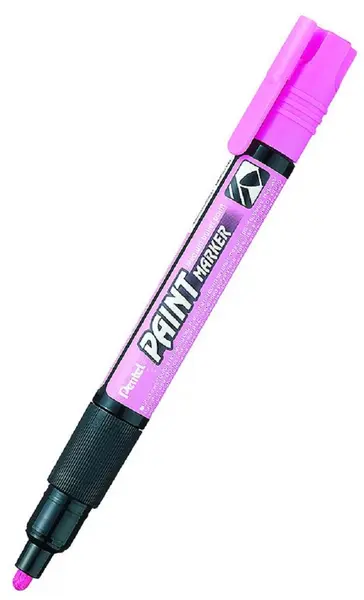 Marker permanent Pentel Paint MМP20 - 4.0 mm, roz