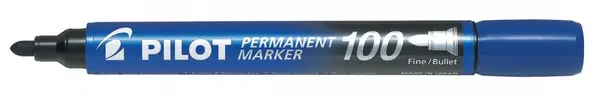 Marker permanent Pilot 100 - Albastru