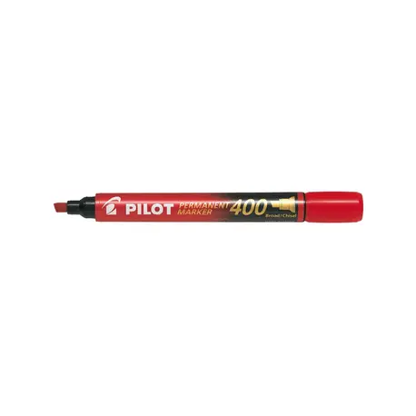 Marker permanent Pilot P400 negru albastru rosu verde 4mm ,varf tesit
