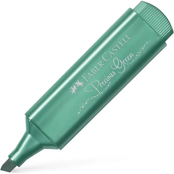 Marker text Faber-Castell 1546 - Verde metalic