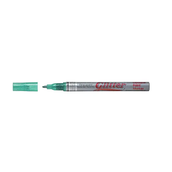 Marker Uchida DecoColor Glitter varf rotund 1.0 mm Marker Uchida DecoColor Glitter varf rotund 1.0 mm verde