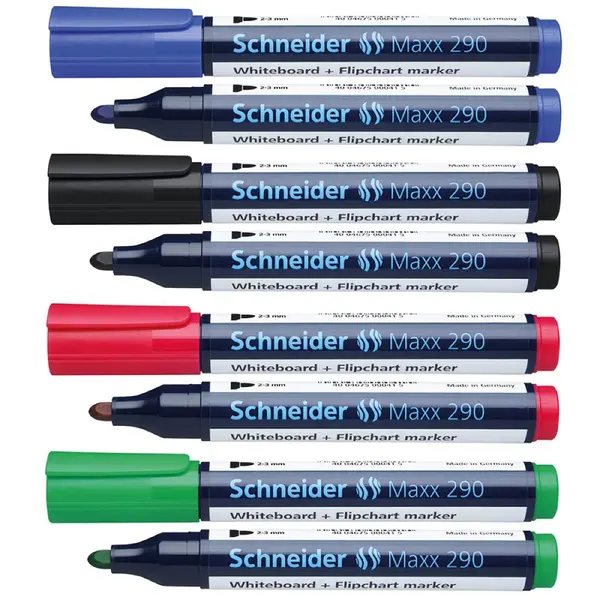 Marker whiteboard+flipchart 3.0mm, Schneider Maxx 290