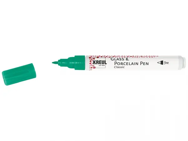 Markere Kreul Classic Fine pentru sticla si portelan, varf fin 1-2 mm, diverse culori