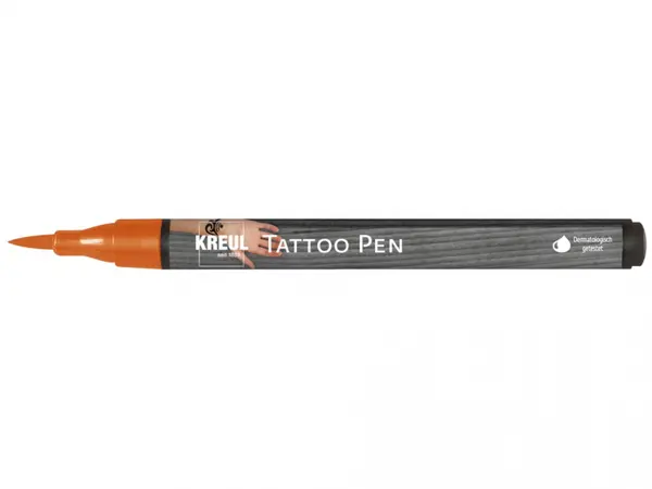 Markere Kreul pentru tatuaje temporare cu varf tip pensula, diverse culori