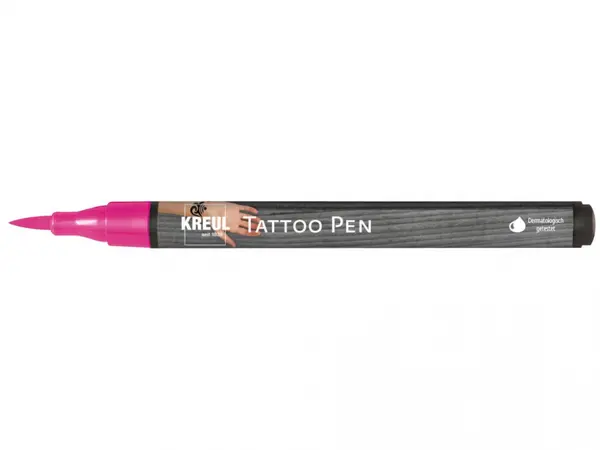 Markere Kreul pentru tatuaje temporare cu varf tip pensula, diverse culori