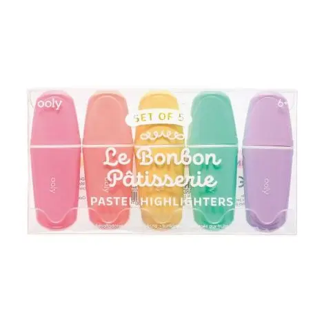 Markere pastel Le BonBon Patisserie - Set de 5