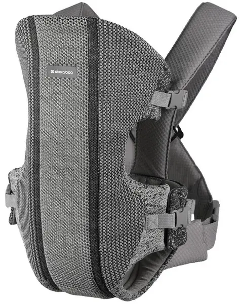 Marsupiu KikkaBoo - Gwen Fly knit, Grey