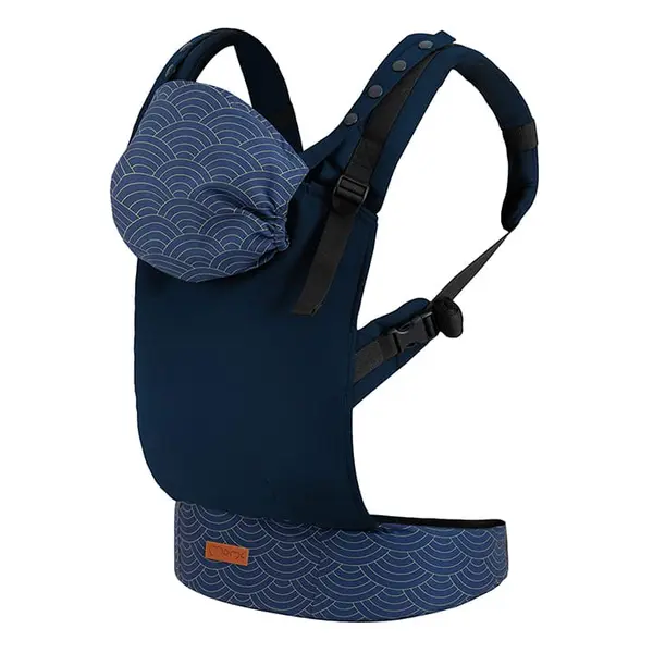 Marsupiu Momi Collet, ergonomic, albastru KID882400, la doar 193,00 lei