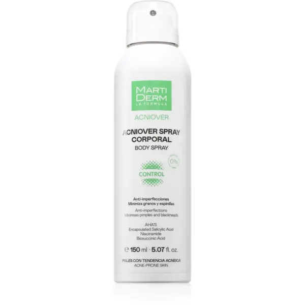 MartiDerm Acniover Body Spray spray pentru corp impotriva acneei 150 ml