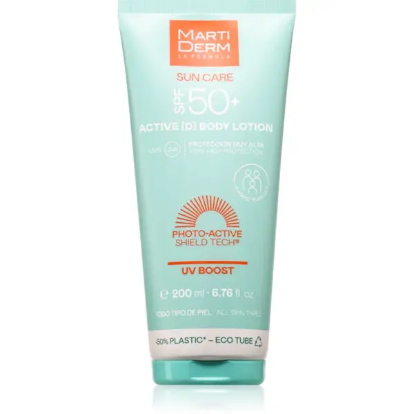 MartiDerm Sun Care Active D Body Lotion cremă pentru plaja pentru corp SPF 50 200 ml