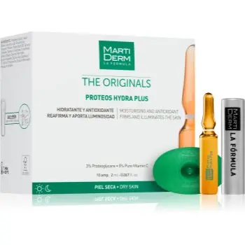 MartiDerm The Originals Protoes Hydra Plus ser hidratant in fiole