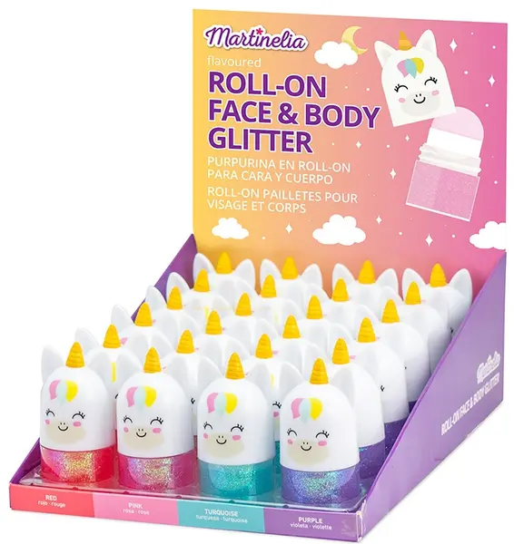 Martinelia gloss pentru față și corp - Roll-on, asortiment