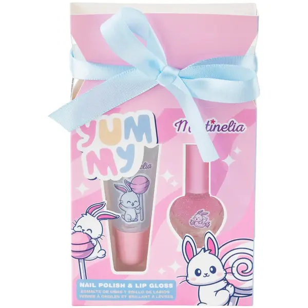 Martinelia Yummy Nail Polish & Lip Gloss set cadou pentru copii