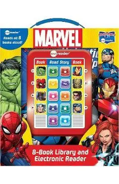 Marvel: 8-Book Library and Electronic Reader [With Electronic Reader] - Brian Houlihan