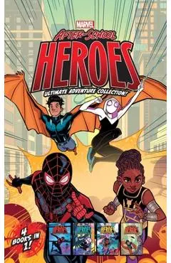 Marvel After-School Heroes Ultimate Adventure Collection!: Miles Morales Untangles a Web; Ghost-Spider's Unbreakable Mission; Shuri Takes Control; Rep - Terrance Crawford