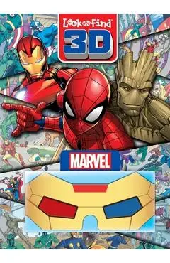 Marvel: Look and Find 3D - Pi Kids