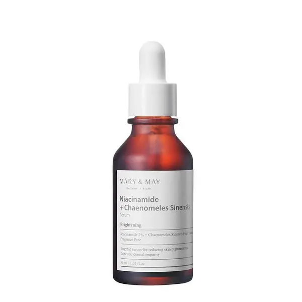 Mary and May Niacinamidă + Chaenomeles Sinensis Serum cu gutui chinezești și niacinamidă Volum 30 ml