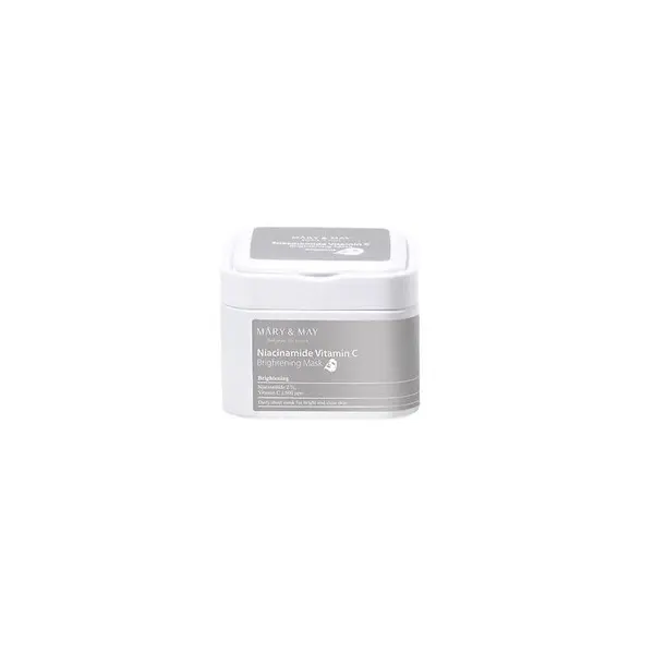 Mary and May Niacinamide Vitamin C Brightening Mask Măști de față cu niacinamidă și vitamina C Volum 400 ml