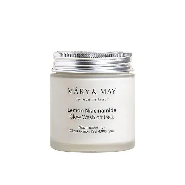 MARY & MAY Lemon Niacinamid masca de hidratare si luminozitate Volum 125 g