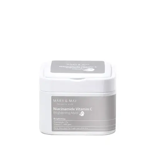 Mary & May – Niacinamide Vitamin C Brightening Mask, 30ea/400g