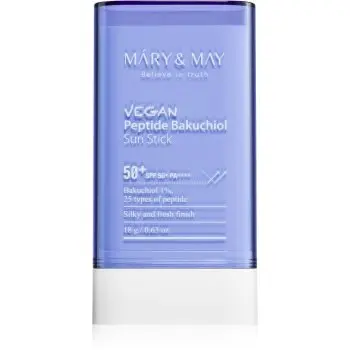 Mary&May Peptide Bakuchiol Sun Stick baton cu protectie solara cu efect antirid