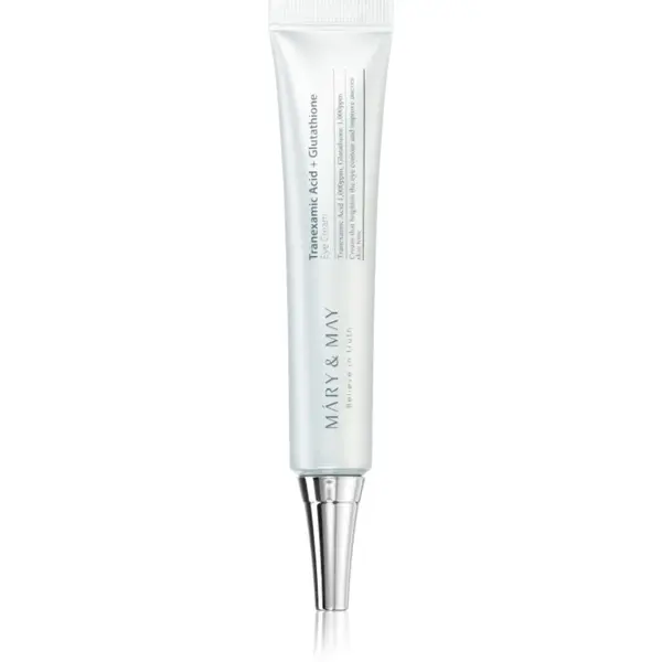 Mary&May Tranexamic Acid + Glutathione Eye Cream cremă de ochi anti-inflamatoare care reduce cercurile de umflare și întunecate 30 g