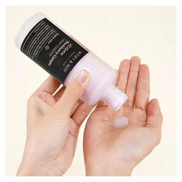 Mary & May Vegan Blackberry Complex Cream Essence Esență de cremă vegană cu mure Volum 125 ml