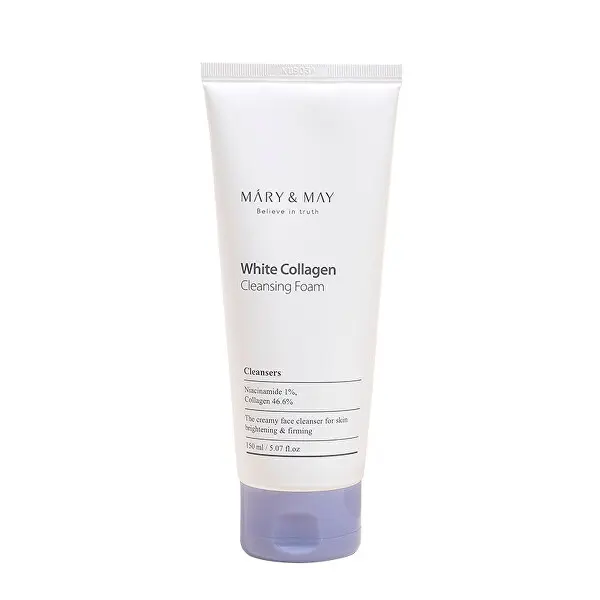 Mary & May - White Collagen Cleansing Foam - 150ml