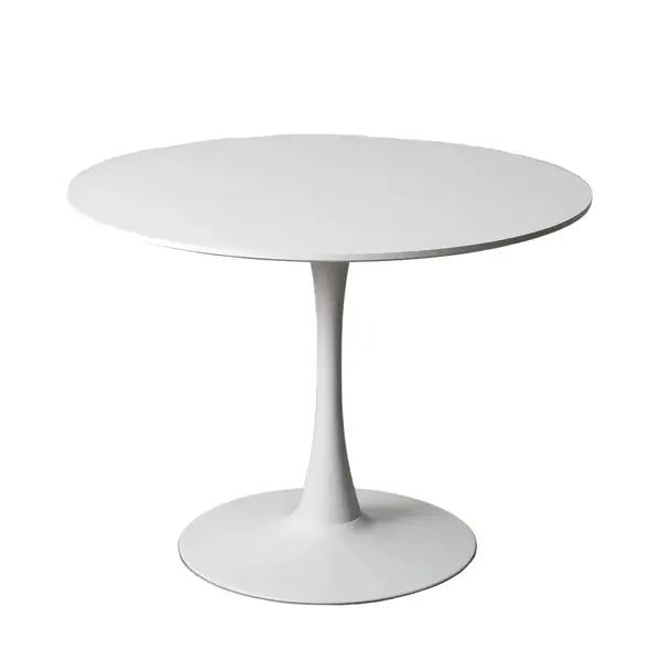 Masa ARVEL WHIITE LEG Ø100 CM - Alb / Ø100cm