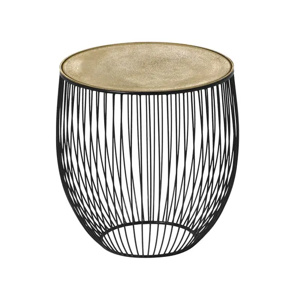 Masă Auxiliară din metal, 43/43/42 cm