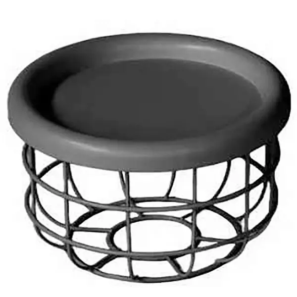 Masă Auxiliară din metal, material pe bază de lemn,
