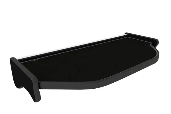 Masa centrala bord camion compatibila cu DAF LF (01.2001-12.2013), Negru cu cusatura gri