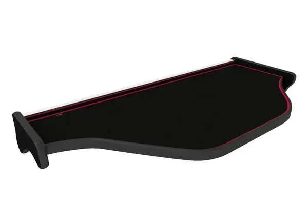Masa centrala bord camion compatibila cu DAF XF 106 01.2014+, Negru cu cusatura rosie