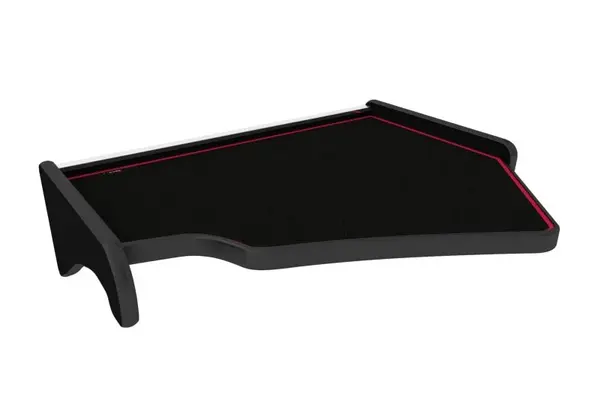 Masa centrala bord camion compatibila cu Scania R (01.2005-09.2016) DOAR Highline Cab, Negru cu cusatura rosie