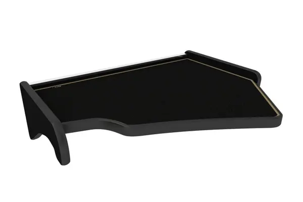 Masa centrala bord camion compatibila cu Scania R (01.2005-09.2016) DOAR Highline Cab, Negru cu cusatura crem