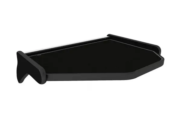 Masa centrala bord camion compatibila cu Volvo FH 2 (01.1998-12.2001), Negru cu cusatura gri