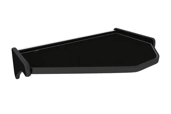 Masa centrala bord camion compatibila cu Volvo FH 3 (01.2009-12.2012), Negru cu cusatura gri