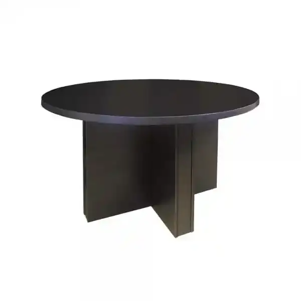 Masa conferinta ovala 6 persoane - Wenge 1400 1250 800 mm