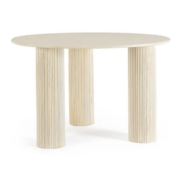 Masa DACCA NAT Ø120 CM - Cream / Ø120cm