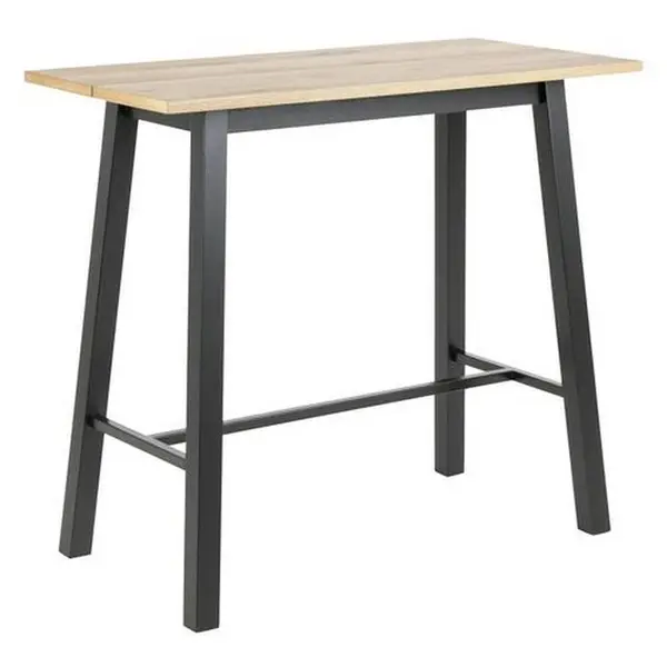 Masă De Bar din lemn, metal, material pe bază de lemn, 117/58/105 cm,