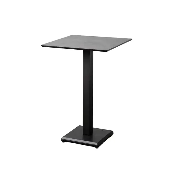 Masa de bar ELDIN SQUARE 68 CM - Gri inchis / 68cm