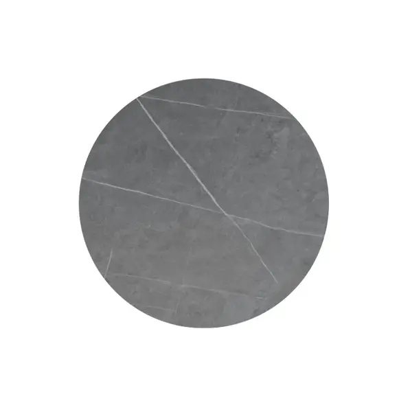 Masa de bar LAYRA BLACK LEG Ø70 CM - Grey / Ø70cm
