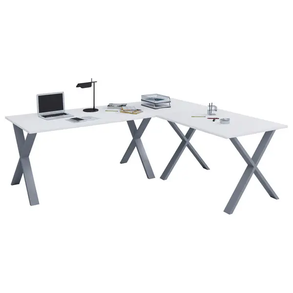 Masă De Birou Pe Colț, 190/160/76 cm, material pe bază de lemn
