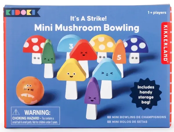 Masă de bowling pentru copii Kikkerland - Cu bureți