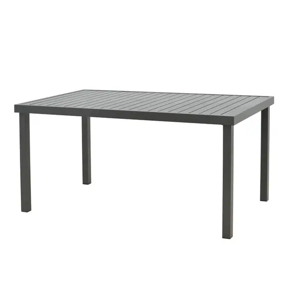 Masă de grădină Kliton Gri 150x80x74 cm