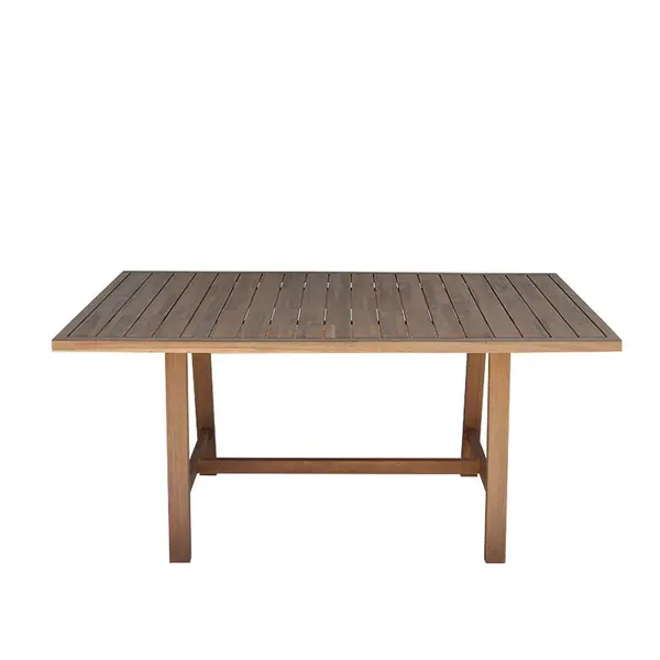 Masa de gradina, Malibu, Natural, 160x90x75 cm