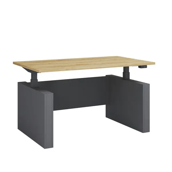 Masă De Scris, 138/80/73-122 cm, material pe bază de lemn