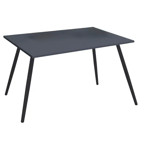 Masă De Scris, 80/50/70 cm, metal, material pe bază de lemn